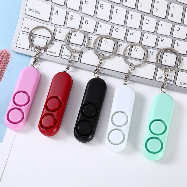 5 PCS 120dB Loud Volume Women Anti-Wolf Alarm Keychain, Random Color Delivery 5 PCS 120dB Loud Volume Women Anti-Wolf Alarm Keychain, Random Color Delivery